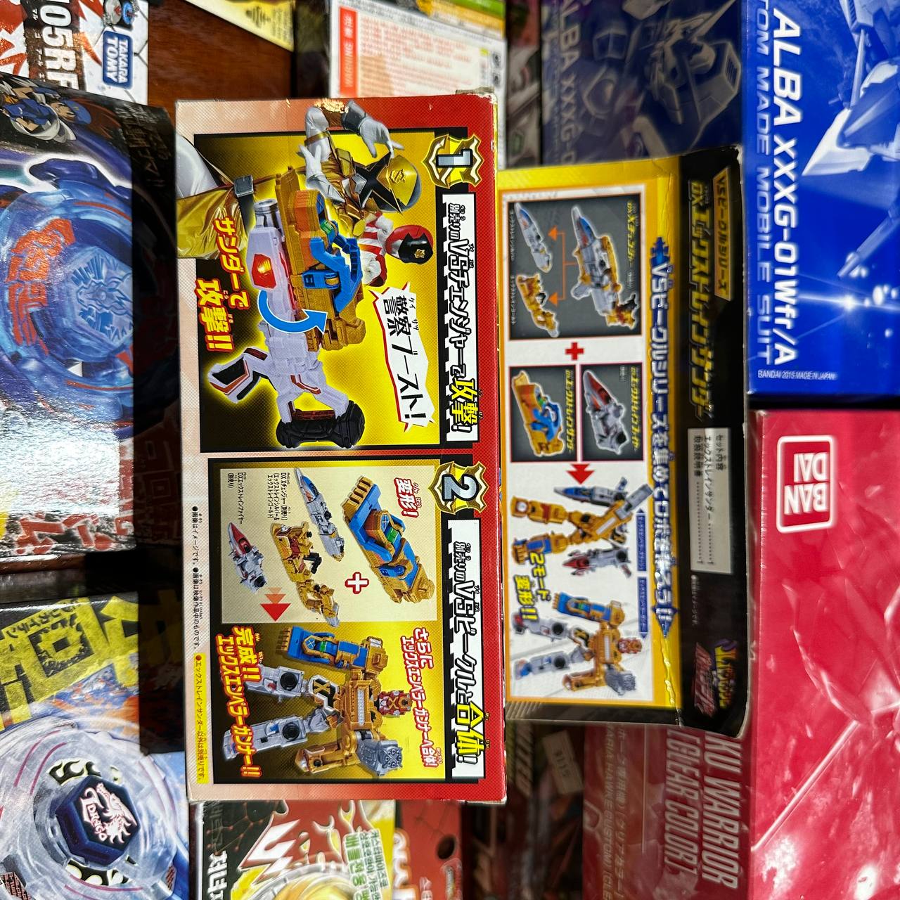 Bandai Kaitou VS Patranger Series DX X Train Thunder Toy Vehicle BLACK FRIDAY 2024