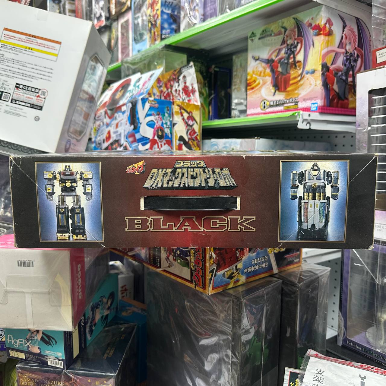 Power Rangers Lightspeed Rescue Gogo Five Black DX Maxvictory Robo Megazord Rare