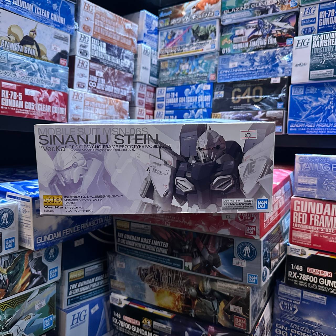 [MG] 1/100 MSN-06S Sinanju Stein Gundam