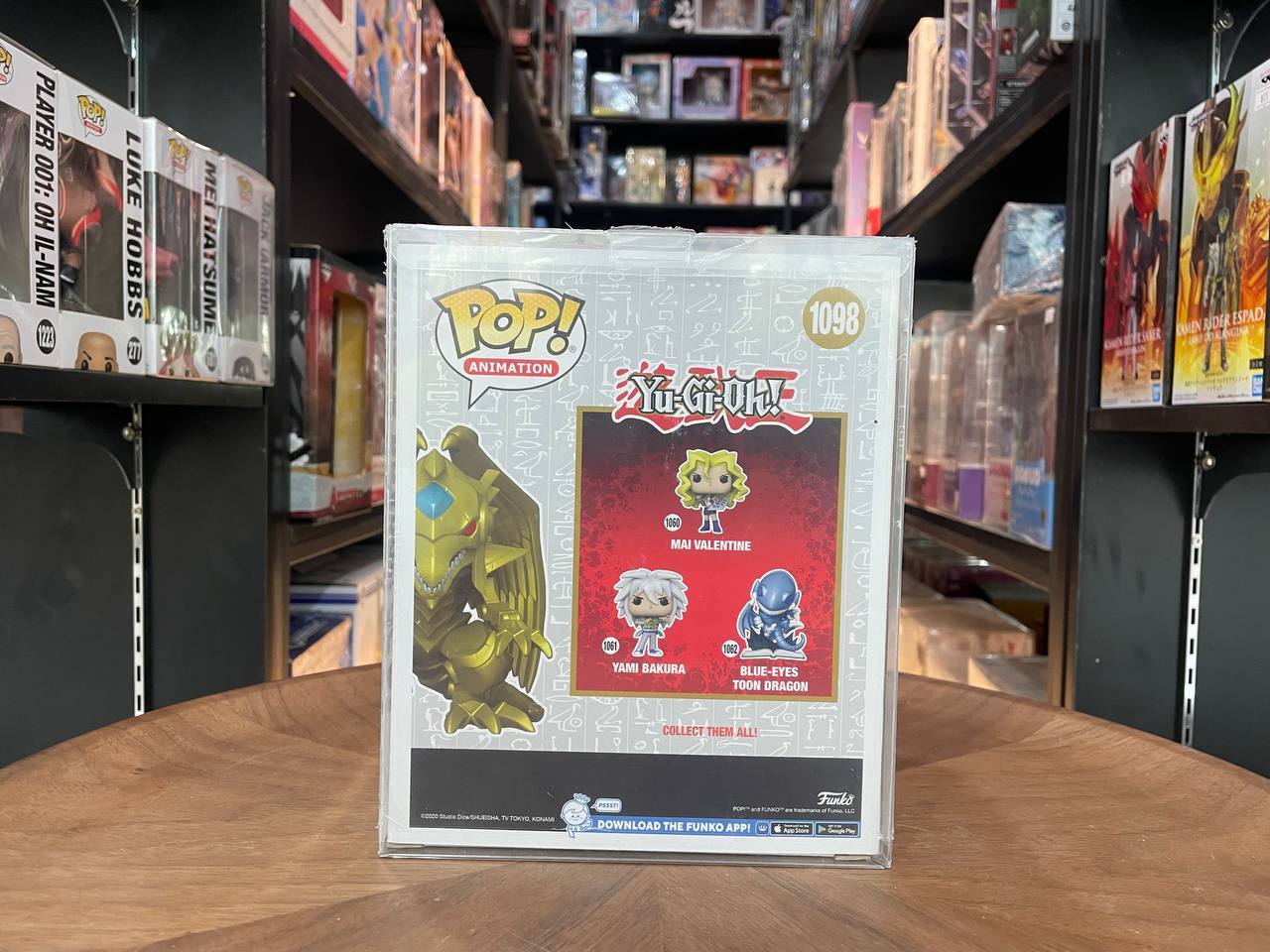 Funko Pop! Yu-Gi-Oh! Winged Dragon of Ra 1098 Metallic 25th