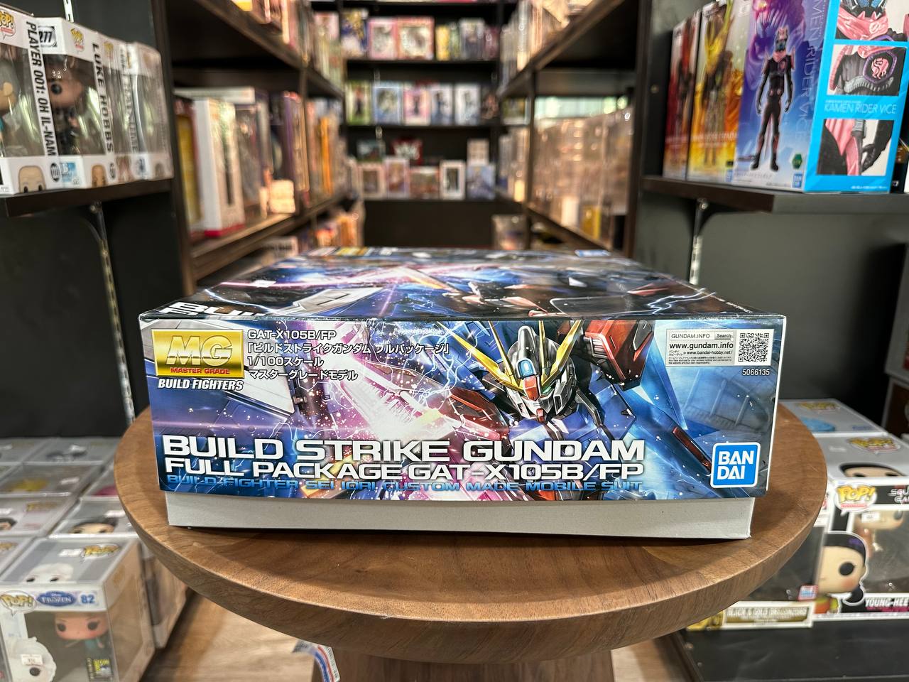 Bandai MG Gundam Build Fighters Build Strike Gundam Full Package