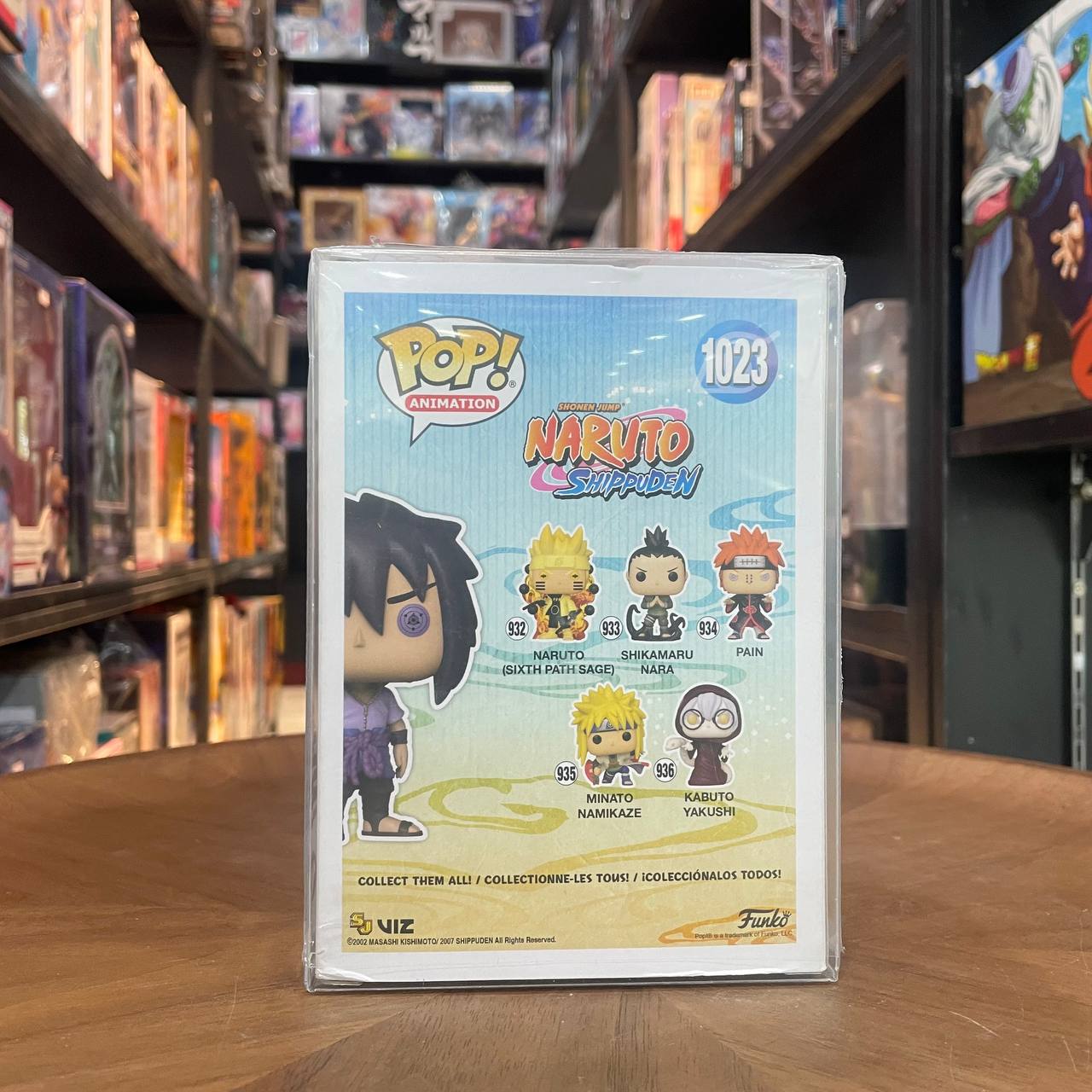 Naruto Shippuden Sasuke Rinnegan Funko Pop! Vinyl Figure