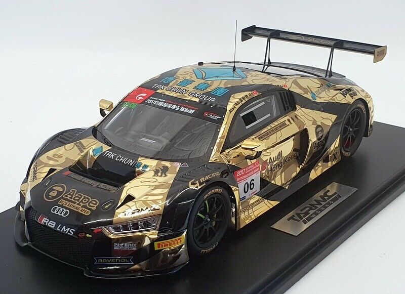 Limited Edition Tarmac Audi R8 AAPE 1/18 Gold