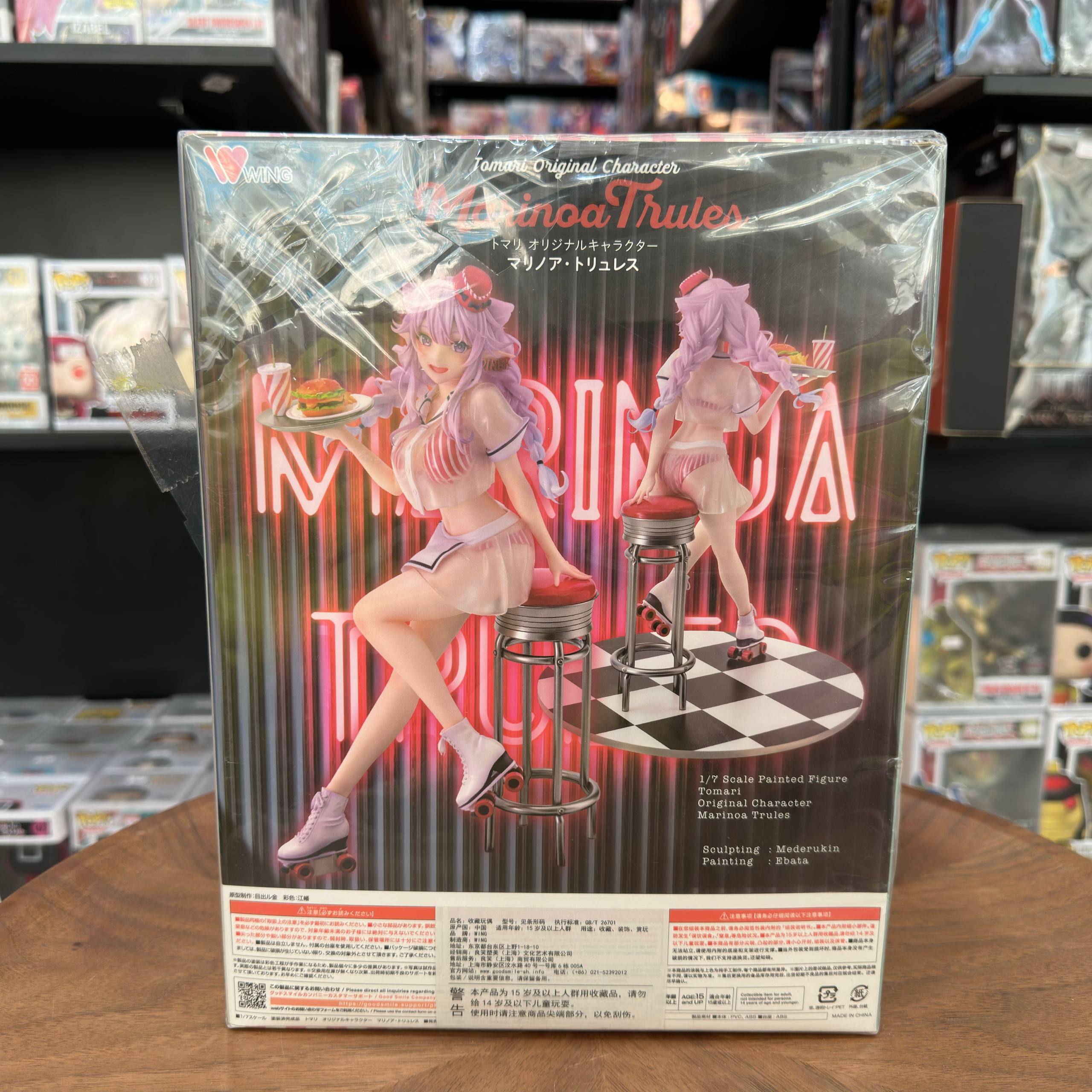 Marinoa Truless 10in 1/7 Scale Figure PVC Statue Tomari Original WING Japan