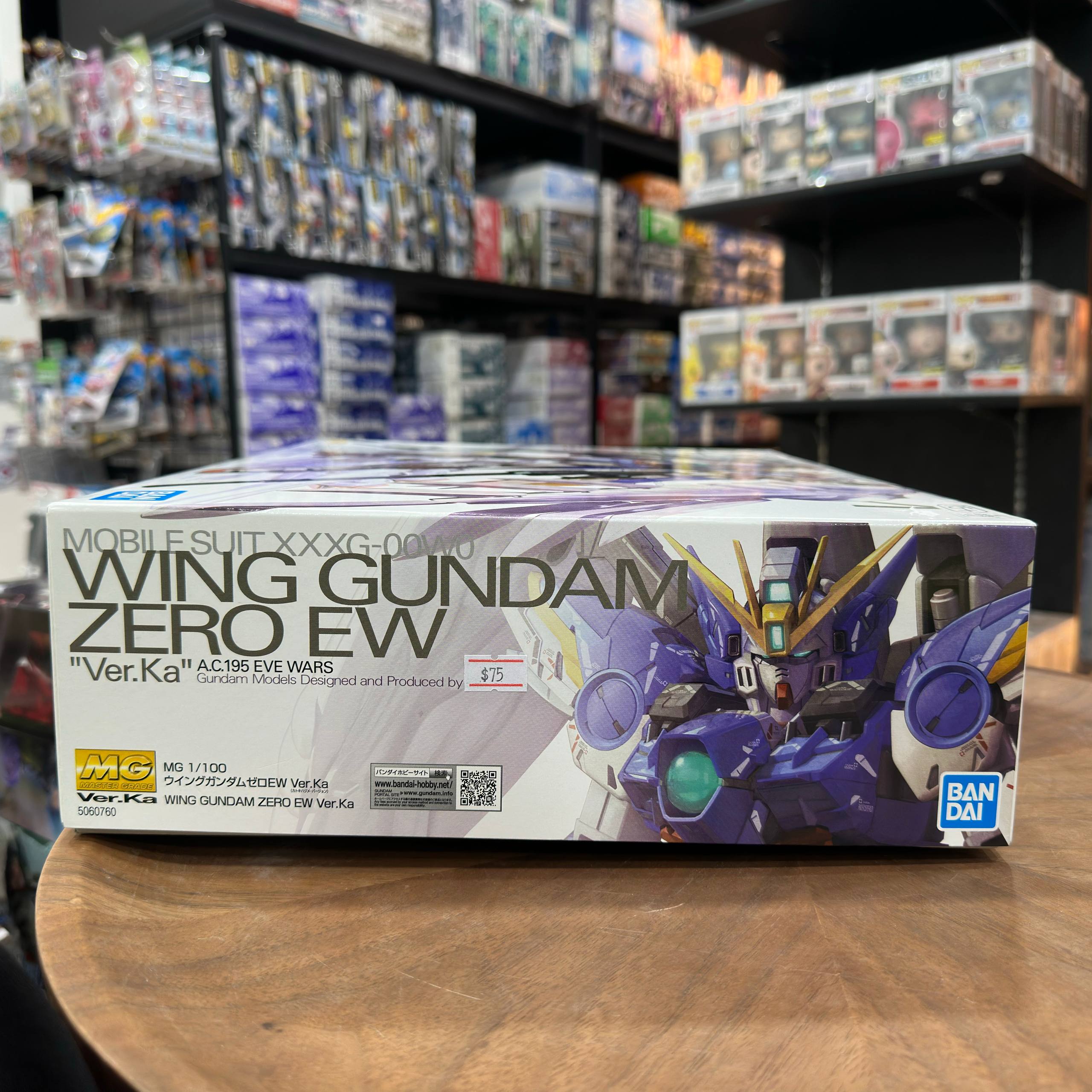 BANDAI MG Wing Gundam Zero EW Ver.Ka Mobile Suit Gundam
