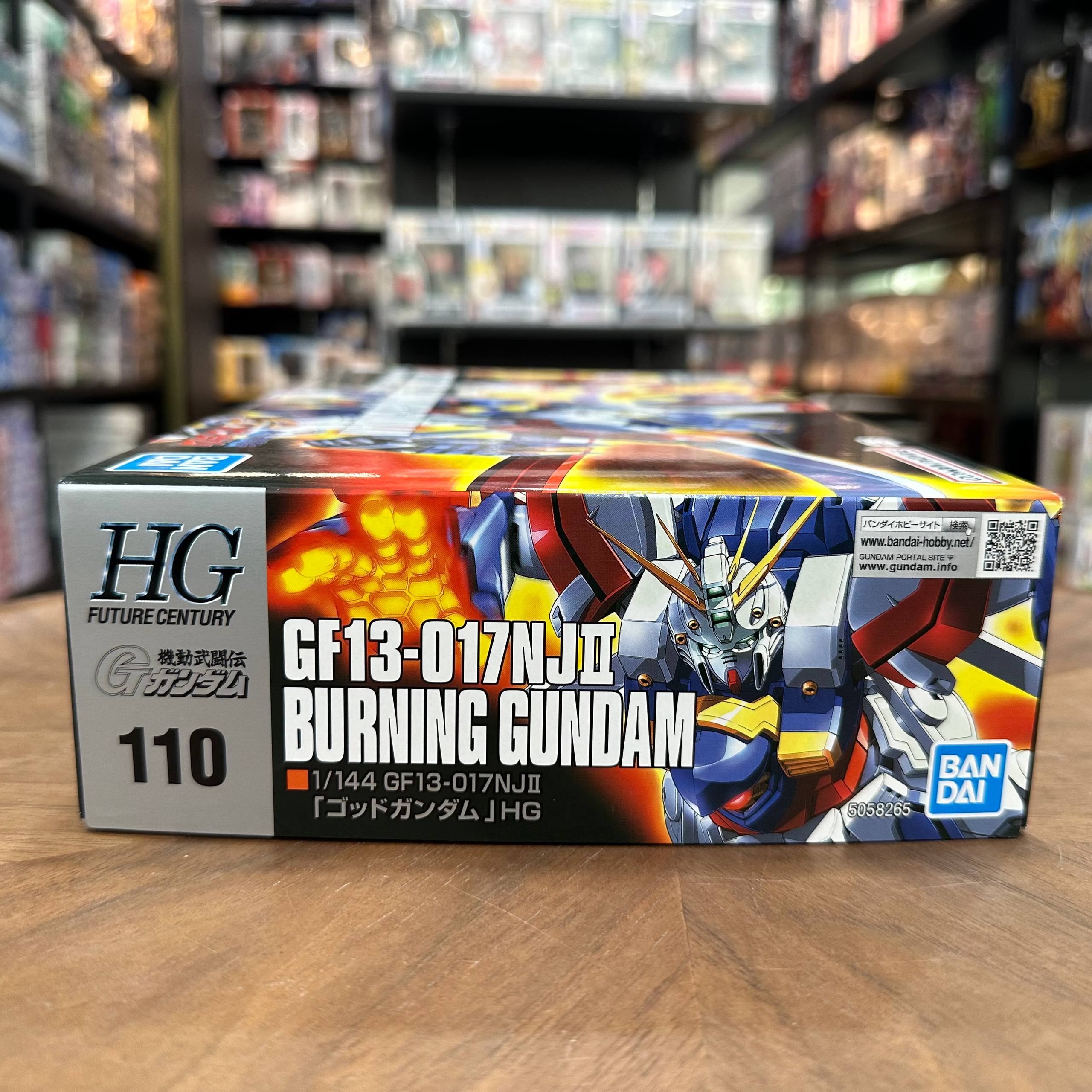 HG 1/144 GF13-017NJ2 God Gundam Burning Model Kit 2010 Open Box