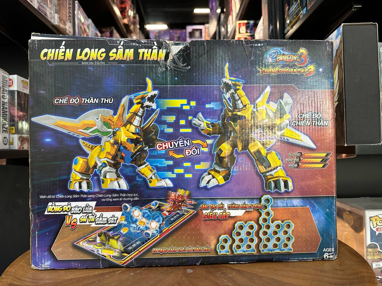 Chiến Long Sấm Thần Battle Disc 3