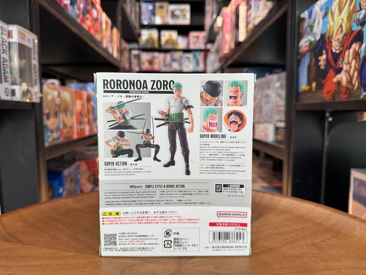 BANDAI Manga Anime S.H.Figuarts Roronoa Zoro