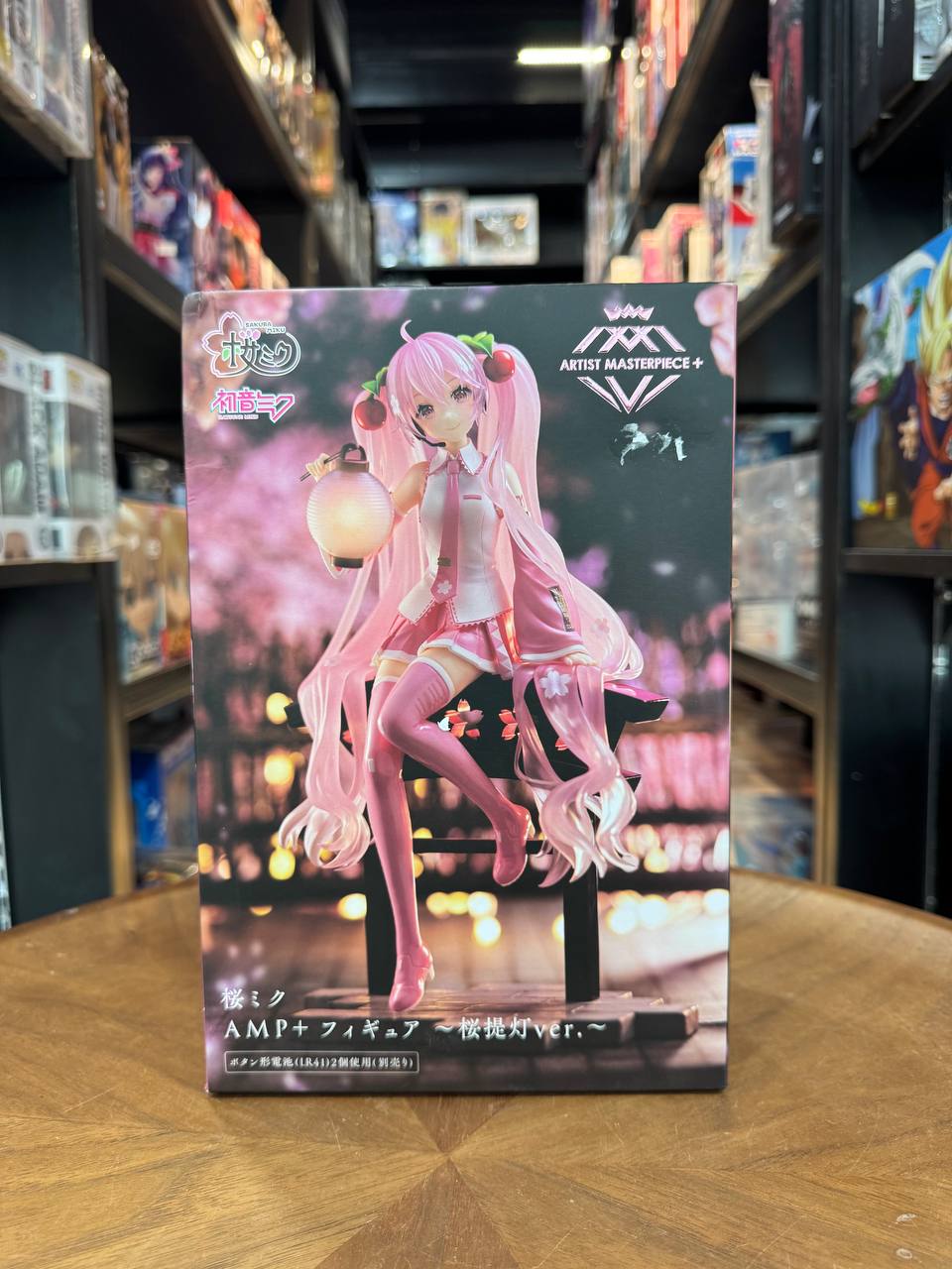 Japan Hatsune Miku Artist Masterpice + Sakura Lantern Ver Sakura Miku Figure NEW