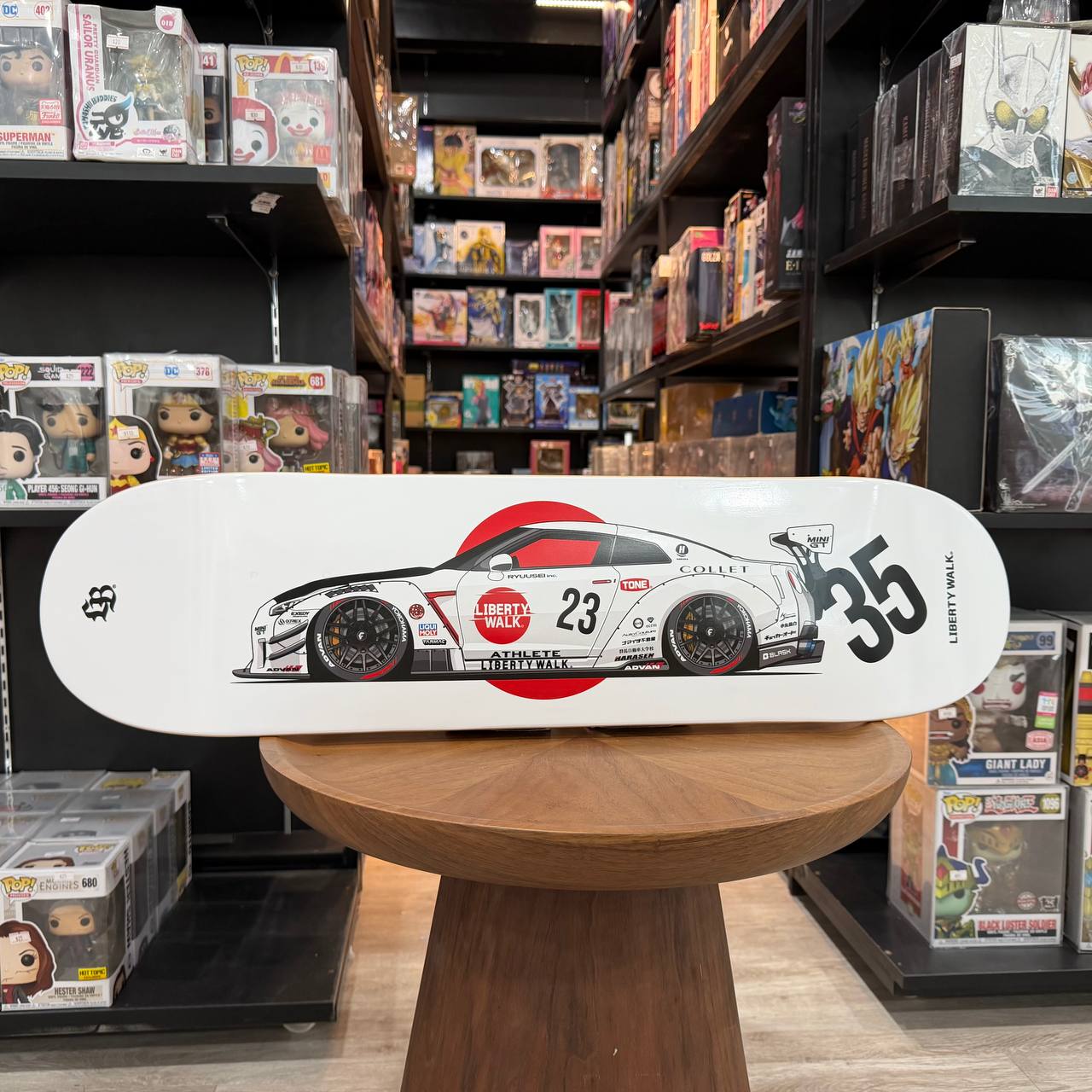 LIBERTY WALK Hinomaru JDM 35GT-R Skate Deck