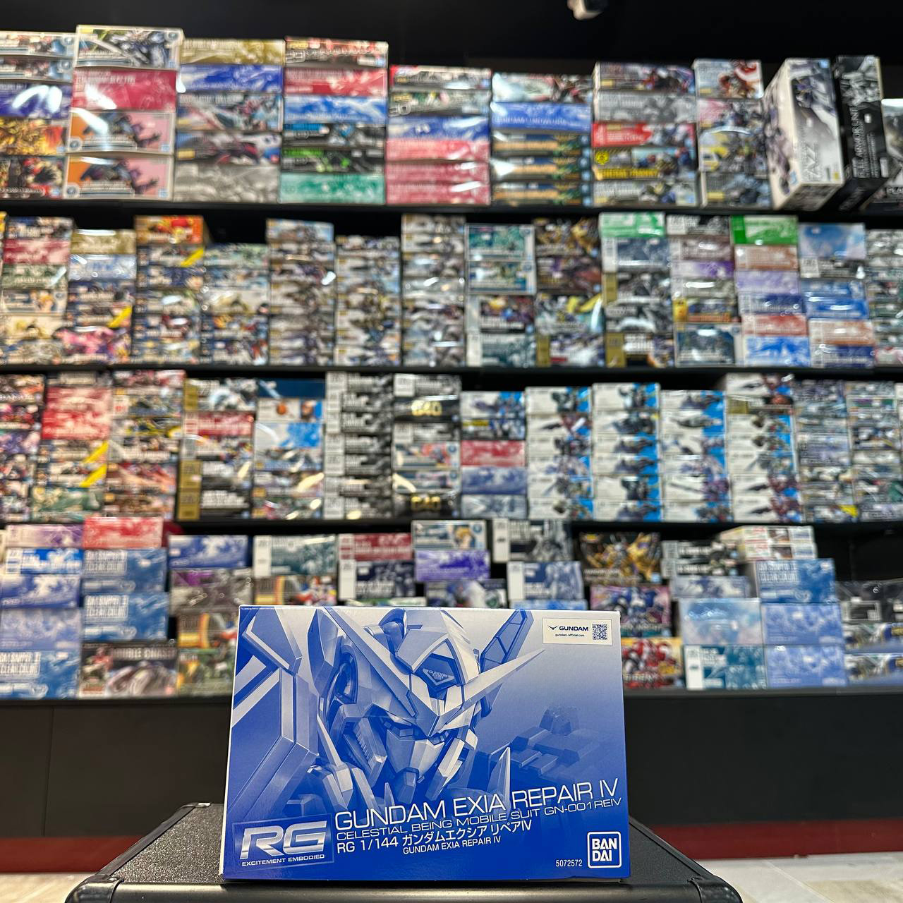 RG Gundam Exia Repair IV GN-001REIV Model Kit Premium Bandai Japan NEW